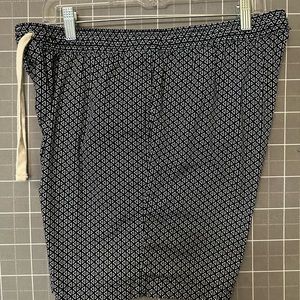 J Crew 5” Print Shorts, Used, Excellent Condition, Size L